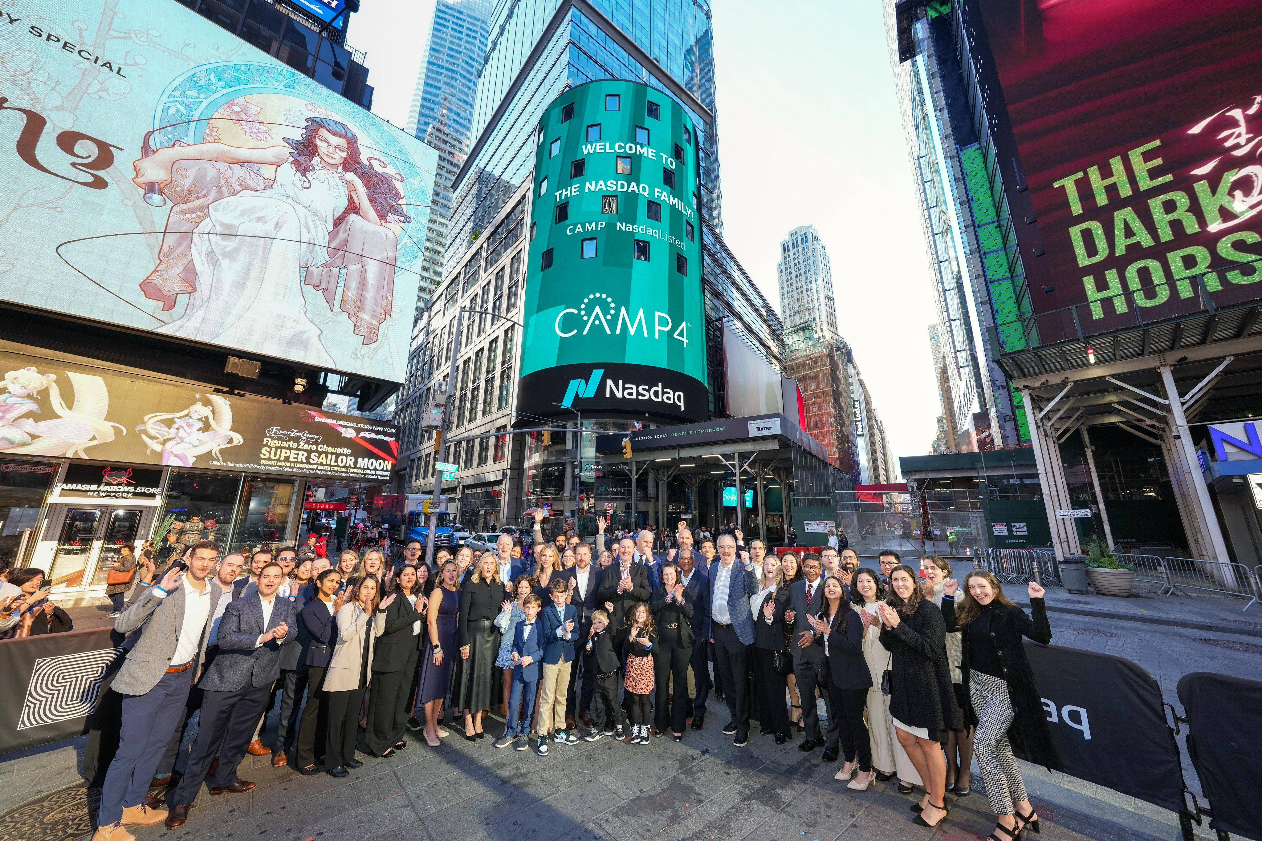 CAMP4生物制药补办纳斯达克敲钟市值达22亿美金(图1)